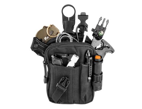 Neo Tools - Zestaw survivalowy 14 w 1 w pouchu - 63-153