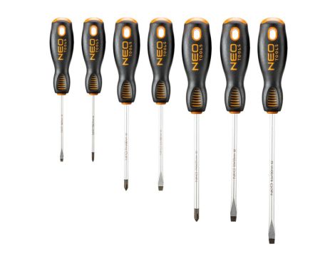 Neo Tools - Zestaw wkrętaków, 7 szt. - 04-206