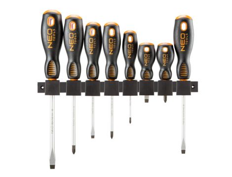 Neo Tools - Zestaw wkrętaków, 8 szt. - 04-207