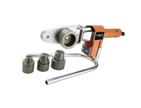 Neo Tools - Zgrzewarka do rur z tworzyw sztucznych 650W, 4 tuleje - 21-001