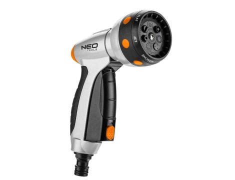Neo Tools - Zraszacz wielofunkcyjny, 7 funkcji,z funkcją CLICK - 15-706