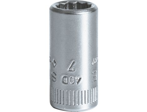 STAHLWILLE - 40D 7 1/4 " Wkładka do kluczy nasadowych Rozm. 7mm Dł.23mm - 01030007