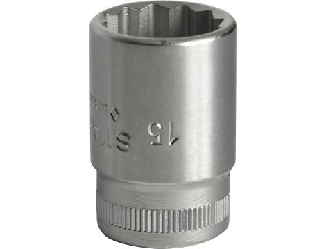 STAHLWILLE - 45 15 3/8 " Wkładka do kluczy nasadowych Rozm. 15mm Dł.31mm - 02010015