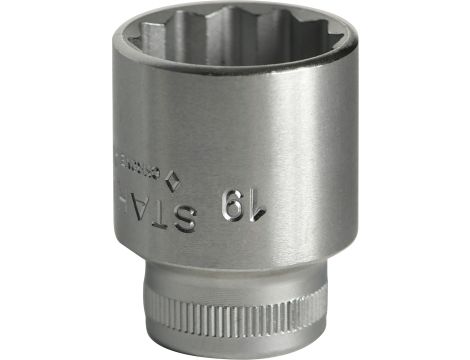 STAHLWILLE - 45 19 3/8 " Wkładka do kluczy nasadowych Rozm. 19mm Dł.32mm - 02010019