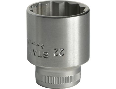 STAHLWILLE - 45 22 3/8 " Wkładka do kluczy nasadowych Rozm. 22mm Dł.35mm - 02010022