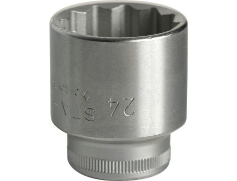 STAHLWILLE - 45 24 3/8 " Wkładka do kluczy nasadowych Rozm. 24mm Dł.35mm - 02010024