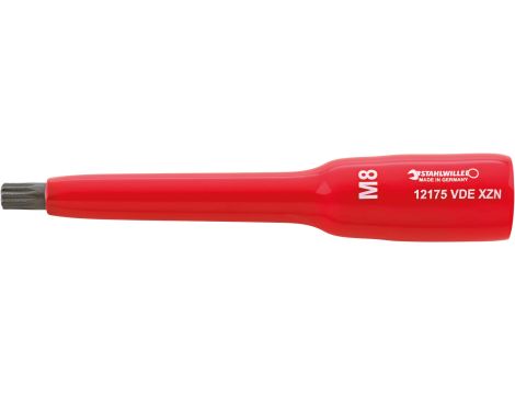 STAHLWILLE - 12175 VDE M6 XZN® 3/8 " Nasadka do wkrętaków VDE  Dł.136mm Śr23mm - 02370006
