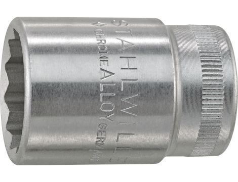 STAHLWILLE - 50a 1/2 1/2 " Wkładka do kluczy nasadowych Rozm. 1/2" Dł.38mm - 03410032