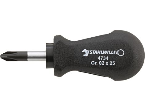 STAHLWILLE - DRALL 4734 PH1 Wkrętak krzyżakowy PH DRALL® Str. PH1 Dł.25mm - 47341001
