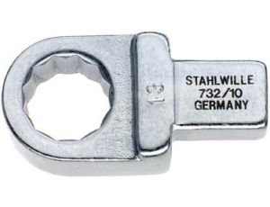 STAHLWILLE - 732/10 13 Oczko do klucza płaskiego Rozm. 13mm Uchwyt narzędziowy9 x 12 - 58221013