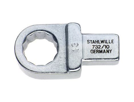 STAHLWILLE - 732/10 13 Oczko do klucza płaskiego Rozm. 13mm Uchwyt narzędziowy9 x 12 - 58221013
