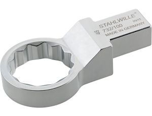 STAHLWILLE - 732/100 50 Oczko do klucza płaskiego Rozm. 50mm Uchwyt narzędziowy22 x 28 - 58221050
