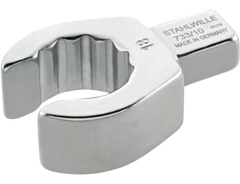 STAHLWILLE - 733/10 10 Końcówka wtykowa OPEN-RING Rozm. 10mm Uchwyt narzędziowy9 x 12 - 58231010