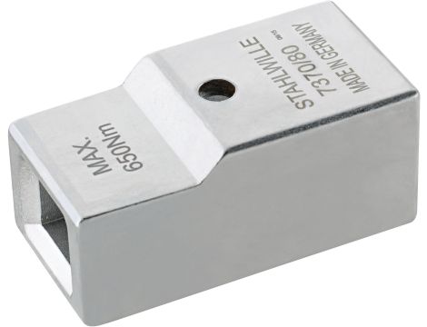 STAHLWILLE - 7370/80 Adapter wsuwany Kwadrat napędowy  Napęd wyjściowy 24,5 x 28 mm  - 58290080