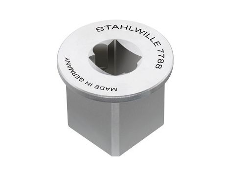 STAHLWILLE - 7788 Adapter czworokątny Gniazdo kwadratowe 3/8mm Zewnętrzny kwadrat 3/4mm - 58521088