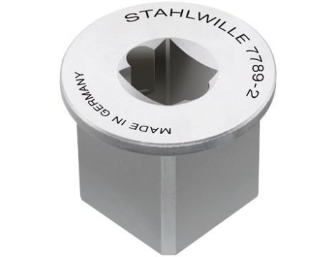 STAHLWILLE - 7789-2 Adapter czworokątny Gniazdo kwadratowe 3/4mm Zewnętrzny kwadrat 1 1/2mm - 58523089