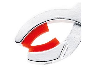 STAHLWILLE - 69760001 Backensatz 1 Paar (2 Backen, 2 Schrauben) Luźna szczęka z tworzywa sztucznego do nr 6576N Dł.25mm Głowica  Uchwyty  - 69760001