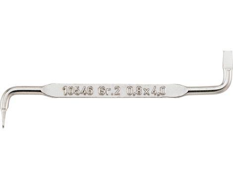 STAHLWILLE - 10546 3,5 Gniazdo wkrętaka kątowego Wys.0,6 x 3.5mm Dł.90mm - 73273001