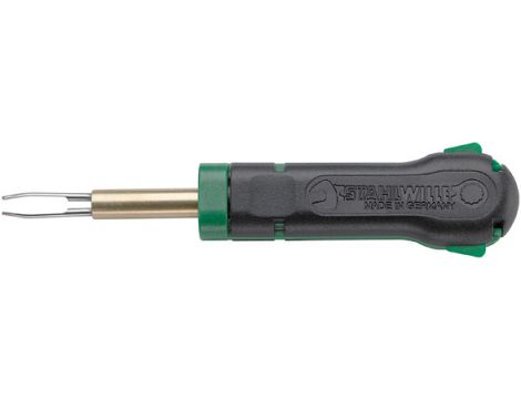 STAHLWILLE - 1591N ENTRIEGELUNGSWERKZEUG KABELEX Narzedzie do odblokowywania KABELEX® Model1591 Mierniki styków płaskich2,8; 5,8mm - 74620041