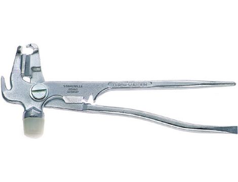 STAHLWILLE - 10599/2 Szczypce do ciężarków wyważających Dł.245mm Głowica  Uchwyty  - 76294003