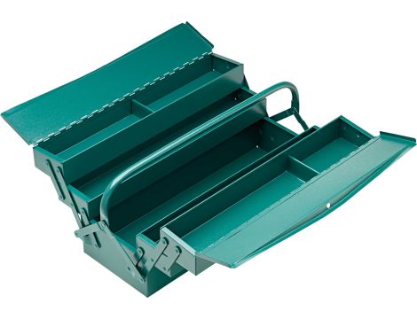 STAHLWILLE - 446/08 Przenośna skrzynka na narzędzia 5-częściowa 446/08 573mm x 530mm x 200mm - 81070000