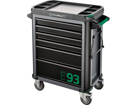 STAHLWILLE - TTS 93/6 A Wózki warsztatowe 93/6  6 Szuflada 481 x 877 x 1000 mm  antracyt, RAL 7016 - 81200154