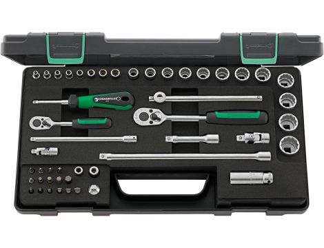 STAHLWILLE - 40/45/36/12 1/4, 3/8 Komplet kluczy nasadowych 40/45/36/12 48 szt. - 96012047