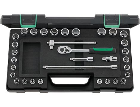 STAHLWILLE - 45ma/28/5 3/8 Komplet kluczy nasadowych 45ma/28/5 33 szt. - 96021122