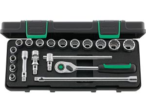 STAHLWILLE - 45/14/5I QR 3/8 Komplet kluczy nasadowych 45/14/5I QR 19 szt. - 96021180