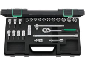 STAHLWILLE - 45/49/19/5 3/8 Komplet kluczy nasadowych 45/49/19/5 24 szt. - 96021223