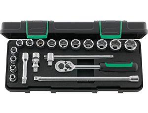 STAHLWILLE - 456/14/5I 3/8 Komplet kluczy nasadowych 456/14/5I 19 szt. - 96023132