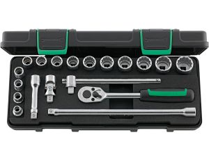 STAHLWILLE - 45/14/5I 3/8 Komplet kluczy nasadowych 45/14/5I 19 szt. - 96024132