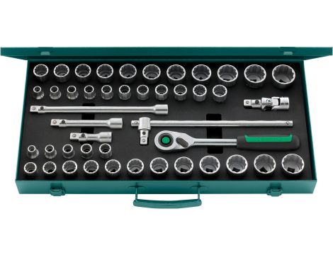 STAHLWILLE - 50ma/39/6QR 1/2 Komplet kluczy nasadowych 50ma/39/6QR 45 szt. - 96030107