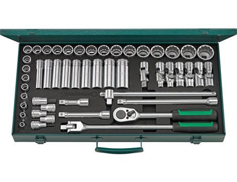 STAHLWILLE - 50/43/7 1/2 Komplet kluczy nasadowych 50/43/7 50 szt. - 96031136