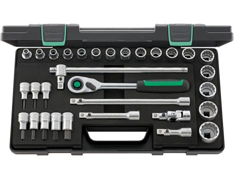 STAHLWILLE - 50/54/25/6QR 1/2 Komplet kluczy nasadowych 50/54/25/6QR 31 szt. - 96031440