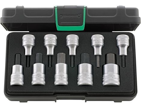 STAHLWILLE - 54/10 Zestaw nasadek wkrętakowych INHEX 54/10 10 szt. - 96031508
