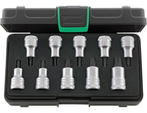 STAHLWILLE - 54TX/10 TORX® Zestaw nasadek wkrętakowych 54TX/10 TORX® 10 szt. - 96032005