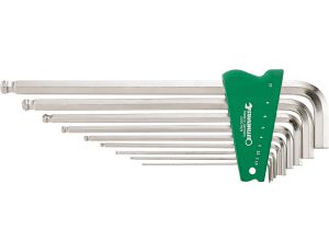 STAHLWILLE - 10767H/9 Zestaw kluczy trzpieniowych L z kulistą końcówką 10767H/9 Zakres 1,5-10 9 szt. - 96432603