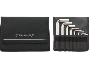 STAHLWILLE - 10760a/8 Zestaw kluczy trzpieniowych L 10760a/8 Zakres 3/32-3/8 8 szt. - 96435506