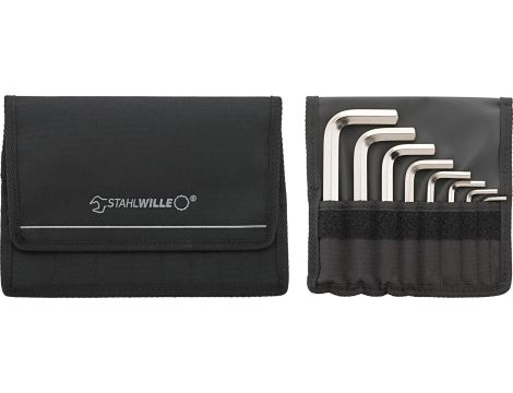 STAHLWILLE - 10760a/8 Zestaw kluczy trzpieniowych L 10760a/8 Zakres 3/32-3/8 8 szt. - 96435506