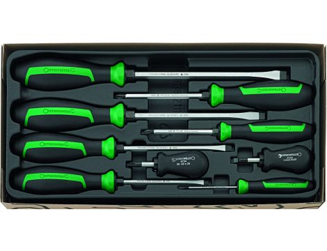 STAHLWILLE - DRALL⁺ 4693/9 Zestaw wkrętaków DRALL+ Model4693/9  9 szt. - 96469316