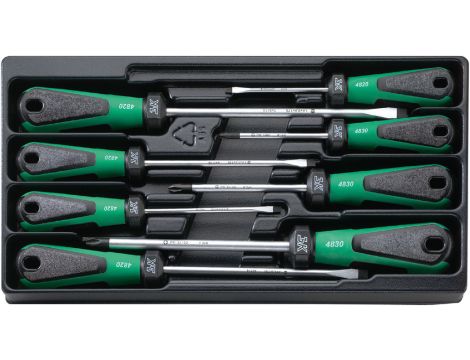 STAHLWILLE - 3K DRALL® 4892/8 Zestaw wkrętaków 3K DRALL® Model4892  8 szt. - 96489210