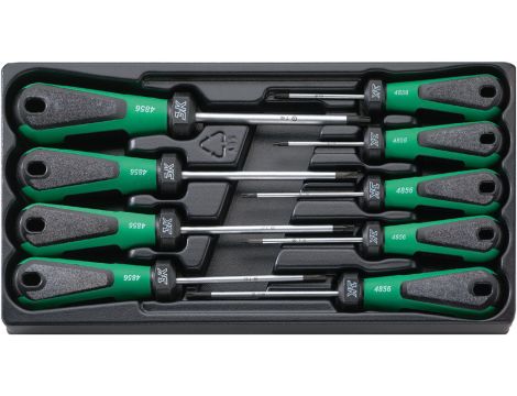 STAHLWILLE - 3K DRALL® 4899/9 TORX® Zestaw wkrętaków TORX® 3K DRALL® Model4899  9 szt. - 96489910