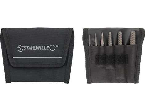 STAHLWILLE - 900/6T EXTRACTOR Zestaw wykrętaków do śrub EXTRACTOR 6 szt. - 96710101