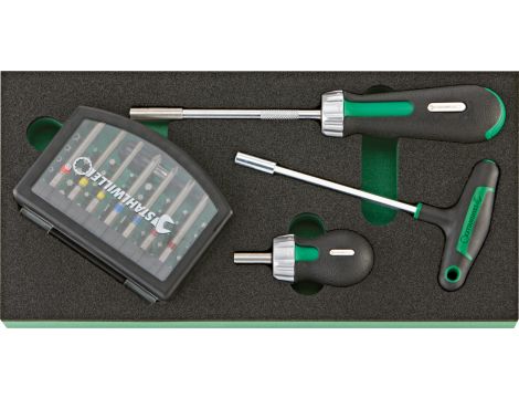 STAHLWILLE - TCS 4008/4009/1206/4 Zestaw bitów ModelTCS 4008/4009/1206/4 59 szt. - 96830265