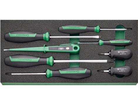 STAHLWILLE - TCS 4620/4640/4734/10554/8 Zestaw wkrętaków TCS 4620/4640/4734/10554/8  8 szt. - 96830275