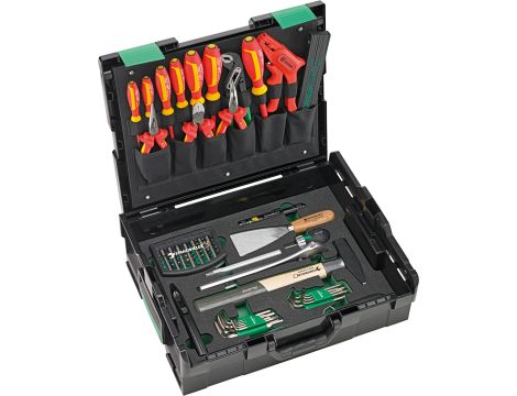 STAHLWILLE - 136/111 L-BOXX® Narzędzie asortymentowe w podstawie L-BOXX® elektryka 136/96 L-BOXX®  360x444x152mm 96 szt. - 97830702