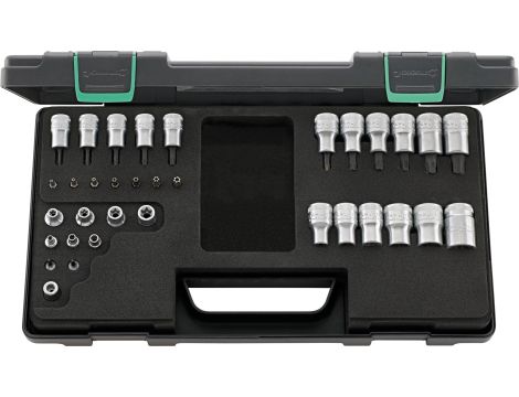 STAHLWILLE - 89TX TORX® 1/4, 3/8, 1/2 Komplet kluczy nasadowych TORX 89TX TORX® 34 szt. - 98811908