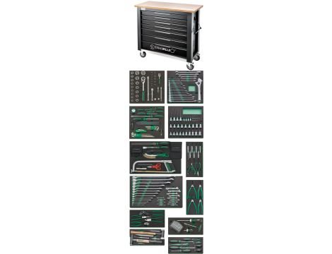 STAHLWILLE - WB 625/267QR  Szuflada7  267 szt. - 98830181