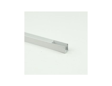 Profil NW02 natynkowy biały + klosz mrożony 2m